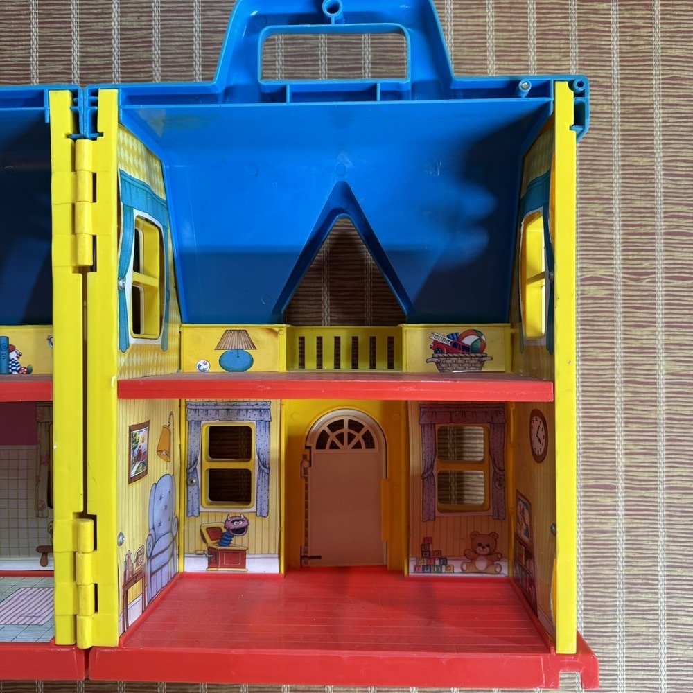 Vintage 1980s ILLCO Jim Henson SESAME STREET Baby Muppet Playhouse - Picture 8 of 14